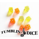 Tumblin-Dice- Dice Set (4 Yellow, 4 Orange)