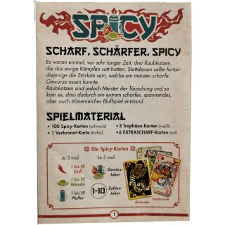 Spicy/ Anleitung dt.